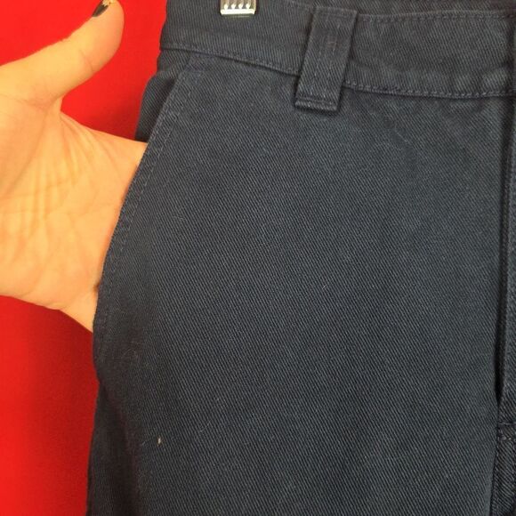 ARITZIA TNA Troop Cargo Pant Navy Blue Womens Size 2 Utility‎ Workwear - Picture 6 of 10